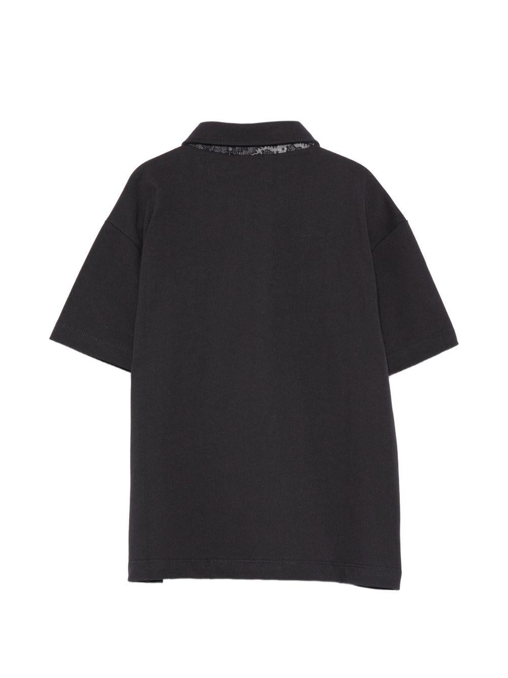 Polo a maniche corte con ricamo GY8P01Z0022 621 ETRO KIDS