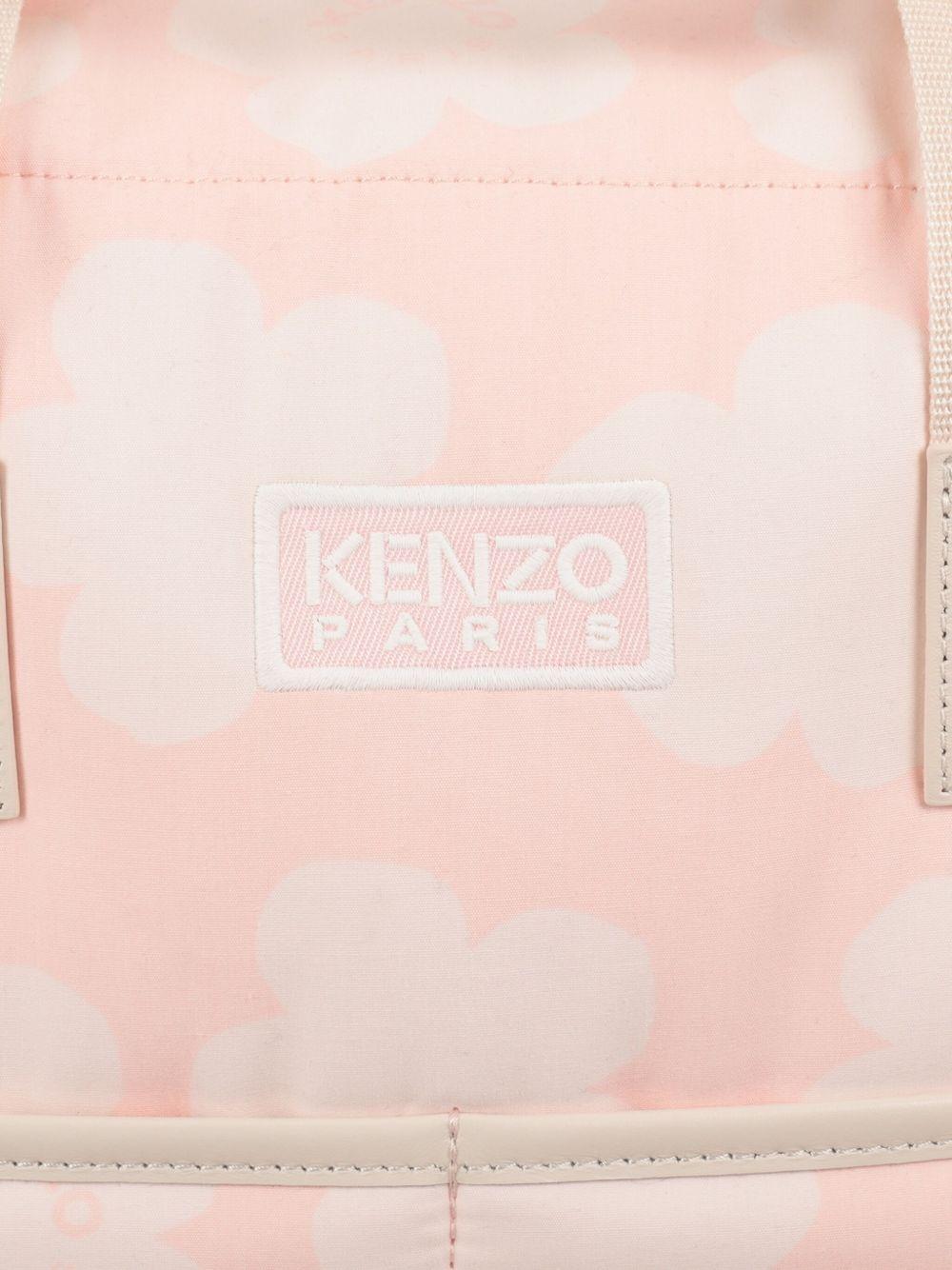 Borsa Fasciatoio con Stampa Boke Flower K61210 46T KENZO KIDS