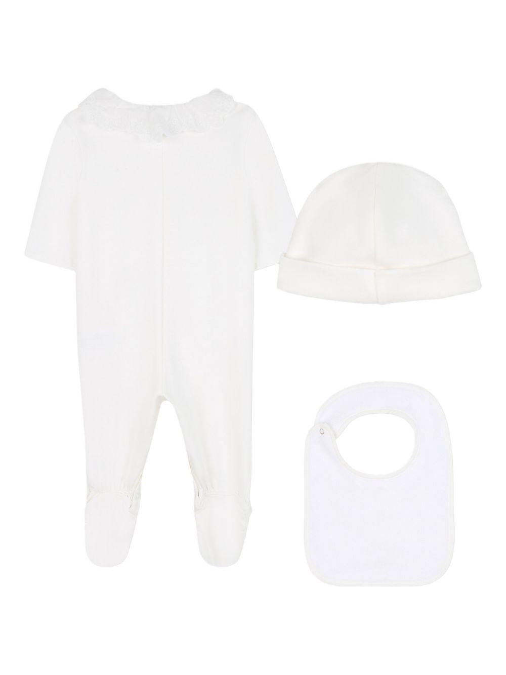Pigiama in Cotone con Bavaglino e Cappello Coordinati C20776 117 CHLOE KIDS