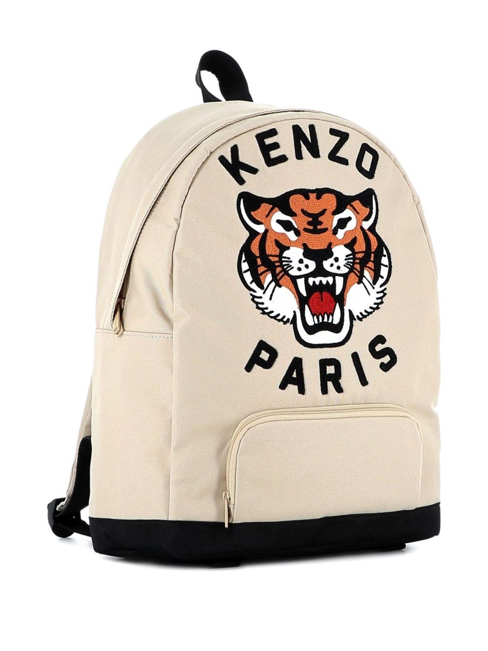Zaino con Ricamo Tiger e Logo K61221 249 KENZO KIDS