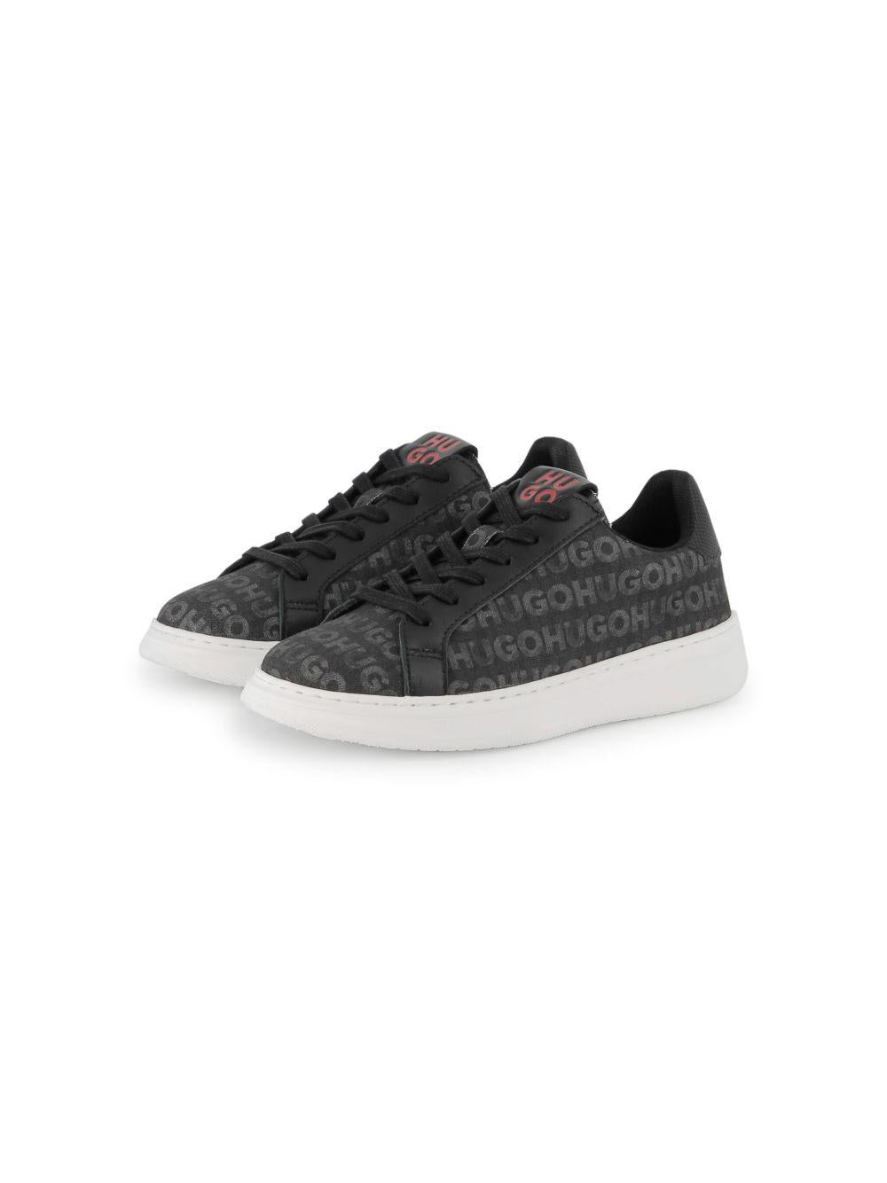 Sneaker nere logo all-over