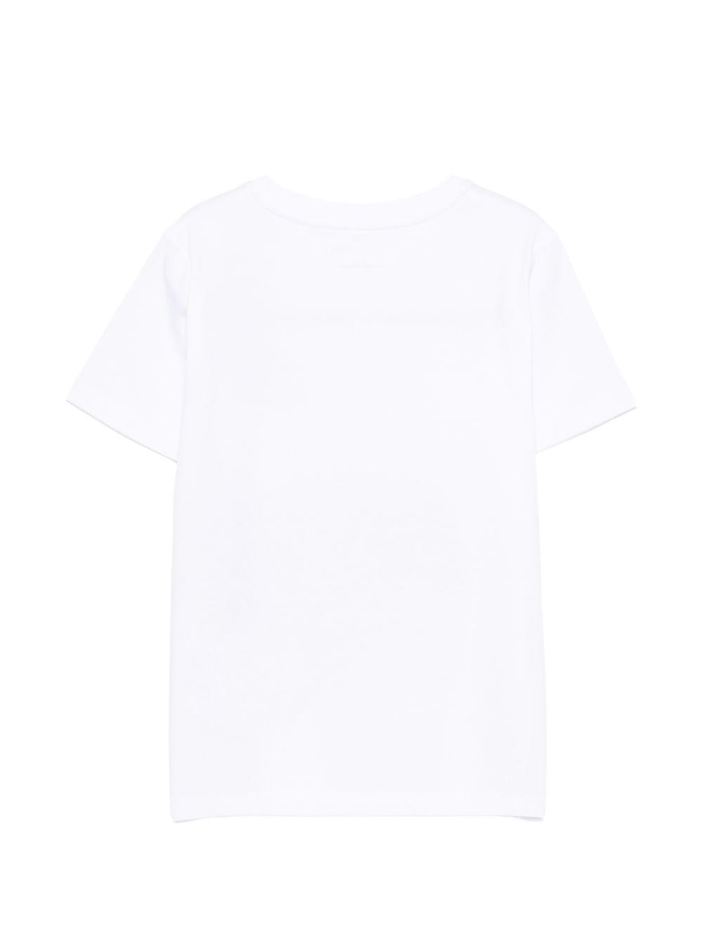 T-shirt con stampa balena TY8Q71Z0434 100 STELLA MCCARTNEY KIDS