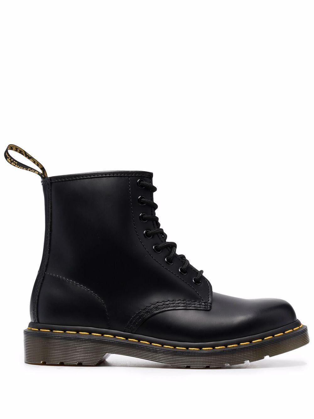 Stivali stringati 1460 in pelle Smooth neri 11822 006 DR.MARTENS
