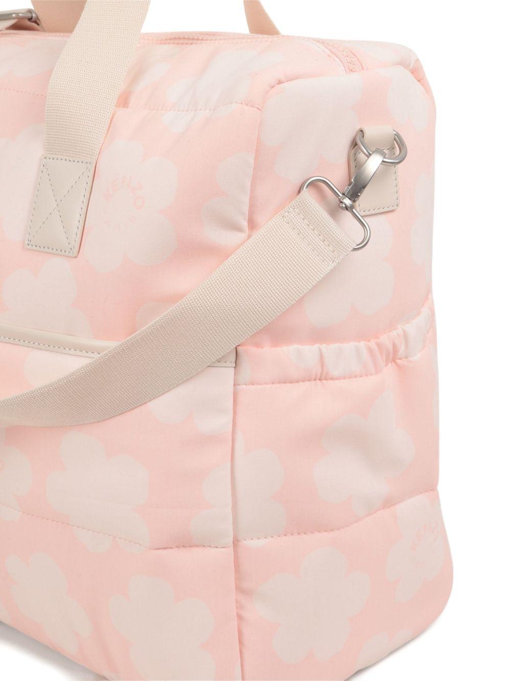Borsa Fasciatoio con Stampa Boke Flower K61210 46T KENZO KIDS