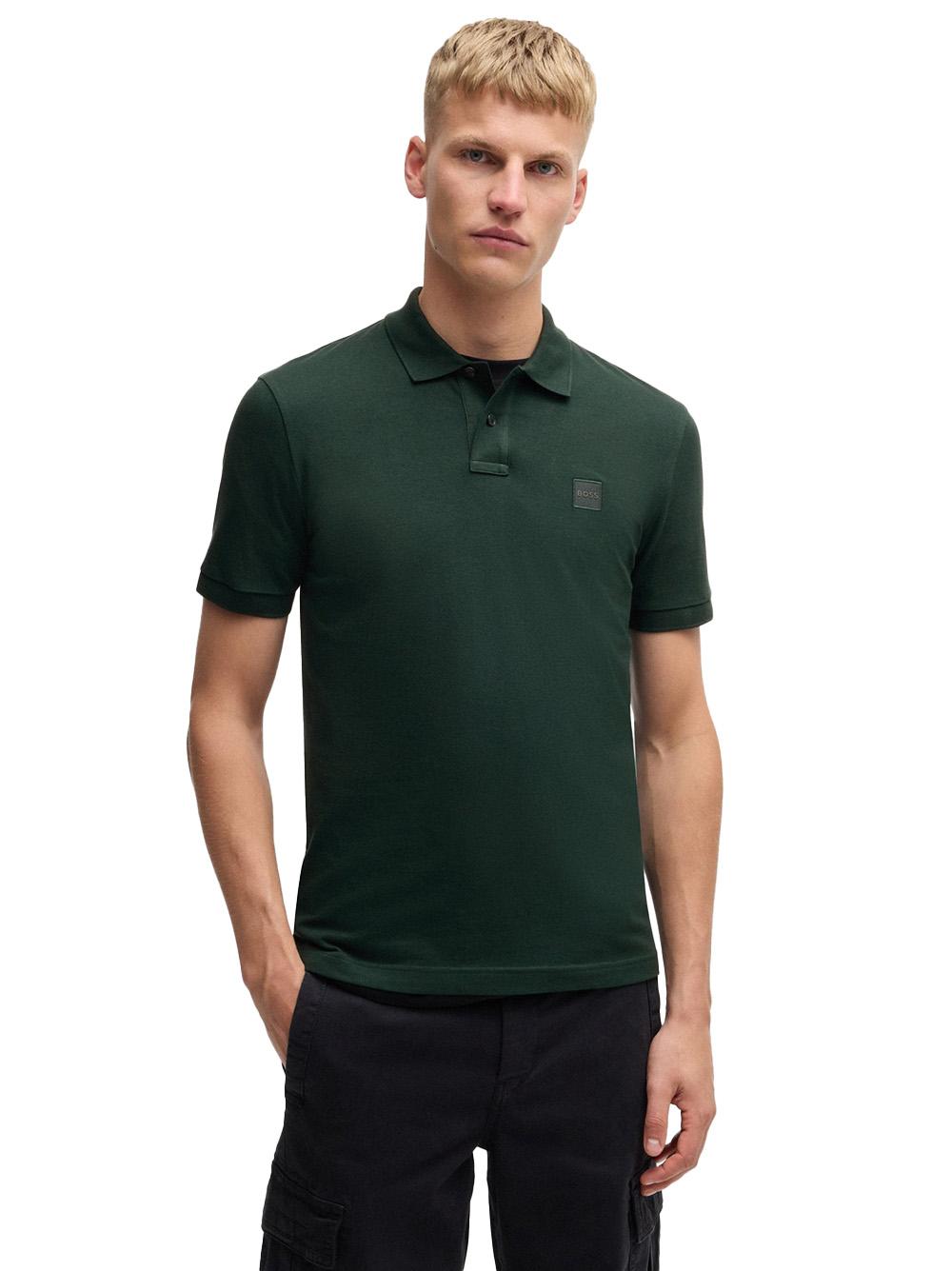 Polo passeger verde scuro 50507803 350 BOSS