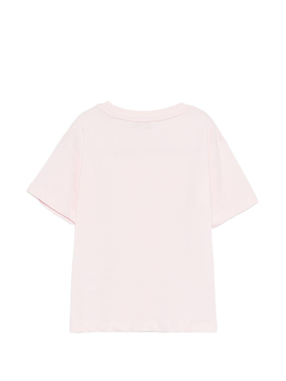 T-shirt in cotone girocollo S6MSJUTH001 MS076 MSGM KIDS