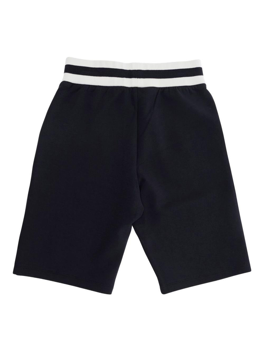 Shorts con fascia elastica a contrasto EB000909AF10126 UB118 EMPORIO ARMANI KIDS