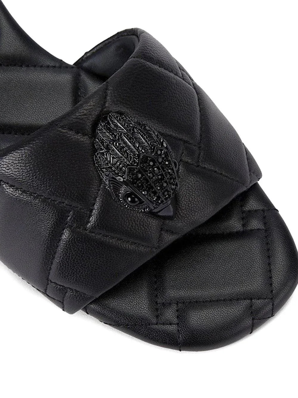 Ciabatta nera trapuntata - Preludio Moda