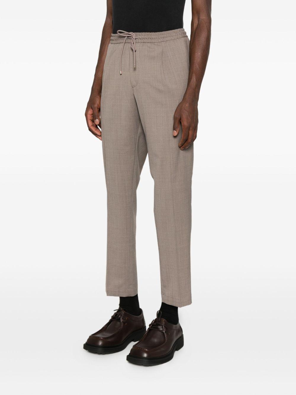 Pantaloni Dritti con Coulisse Beige WIMBLEDONS400100 00023 BRIGLIA