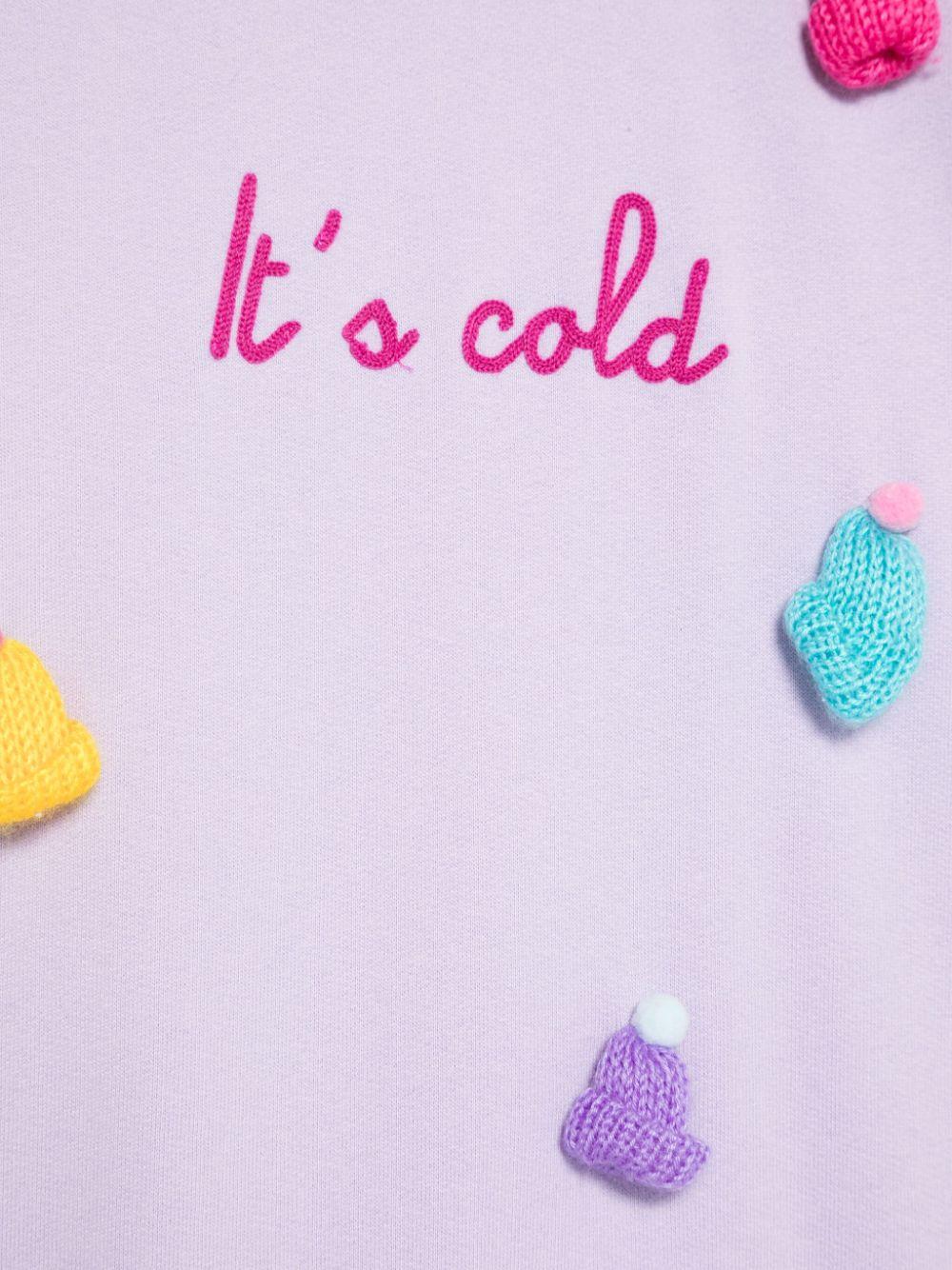 Felpa Briony llilla "it's cold"