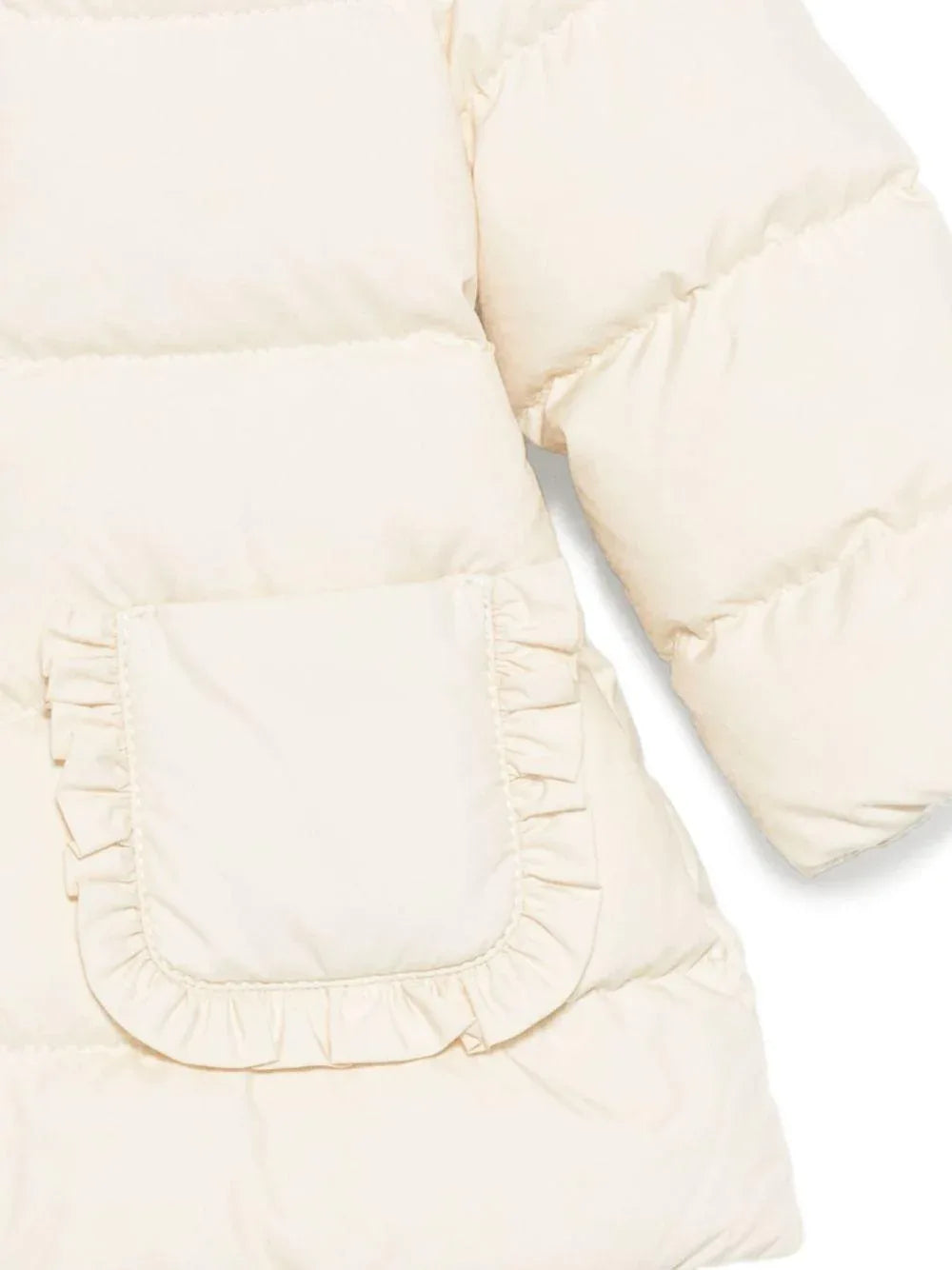 Giacca Trapuntata Beige con Cappuccio e Zip - Preludio Moda