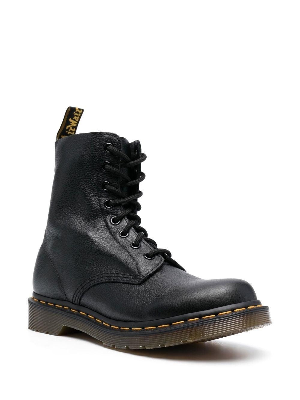 Stivali Pascal in pelle Virginia neri 13512 006 DR.MARTENS