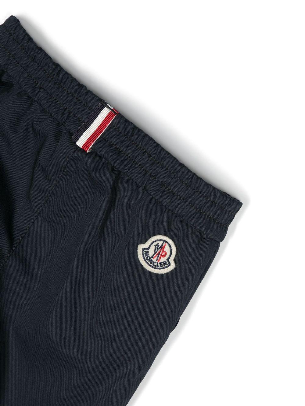 Pantatuta blu neonato patch retro - Preludio Moda