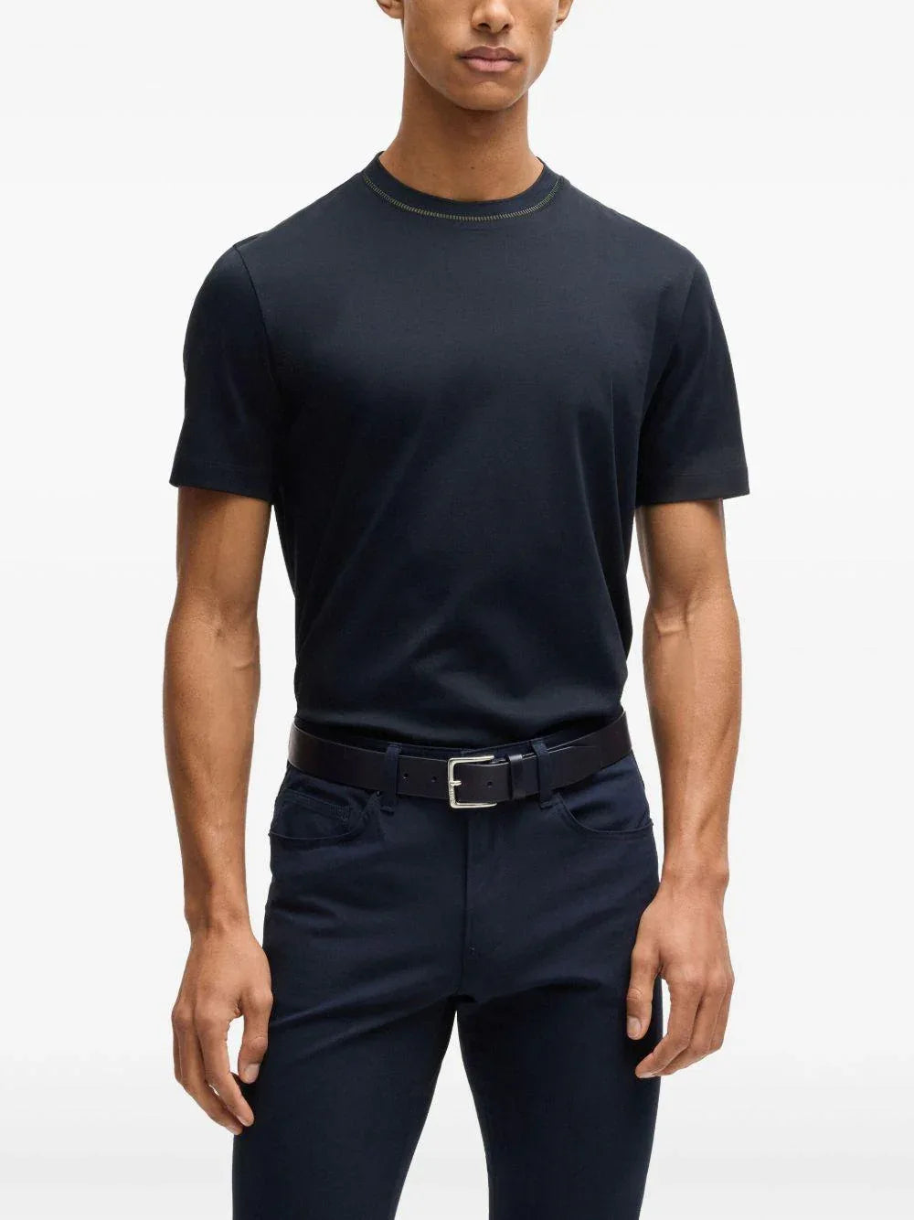 T-shirt h-tessler blu scuro - Preludio Moda