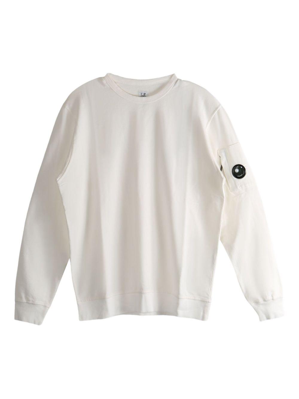 Felpa in cotone con collo girocollo RCCMSS711A002246G 103 CP COMPANY