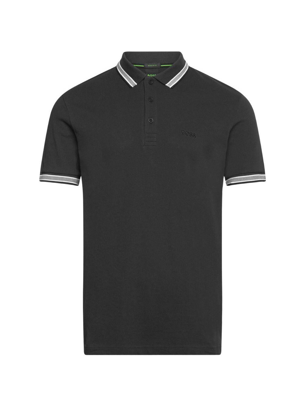 Polo con placca bottoni 50469055 071 BOSS