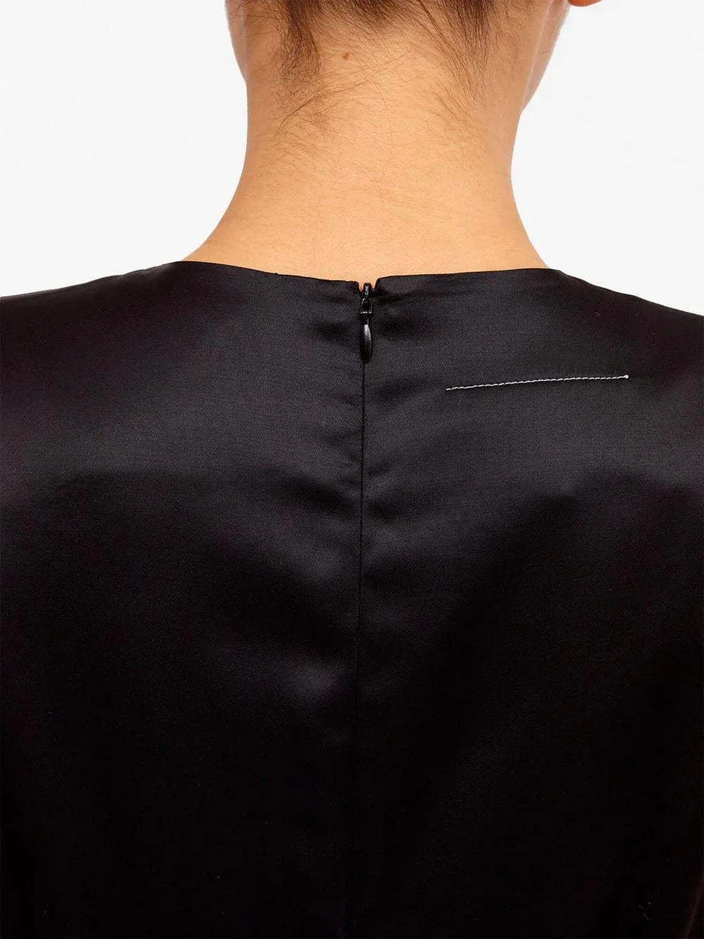 Abito Donna Nero Poliestere - Preludio Moda