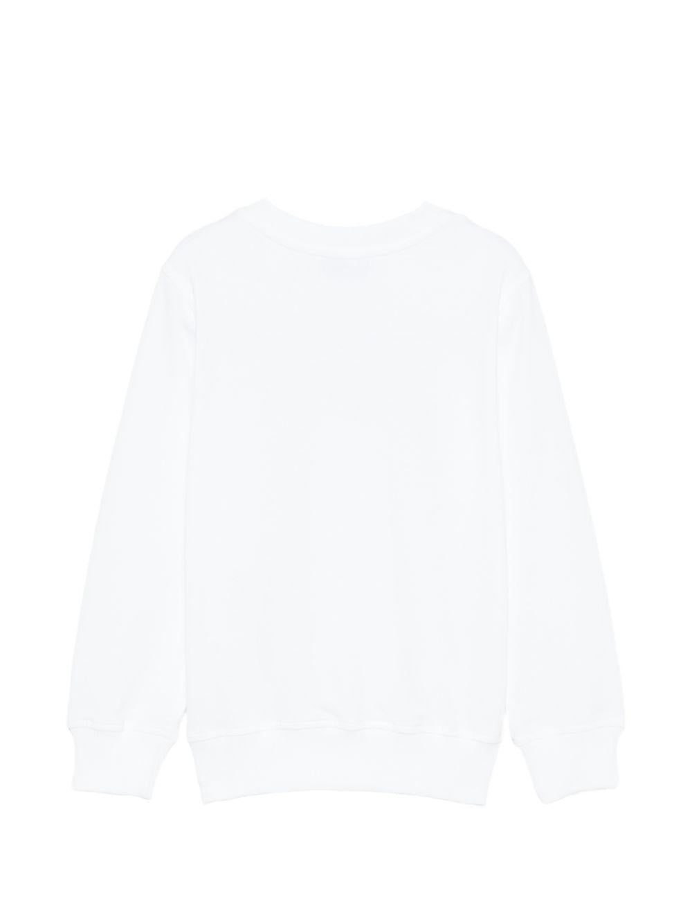 T-shirt con stampa Teddy Bear HUF09ULCA19 10101 MOSCHINO KIDS