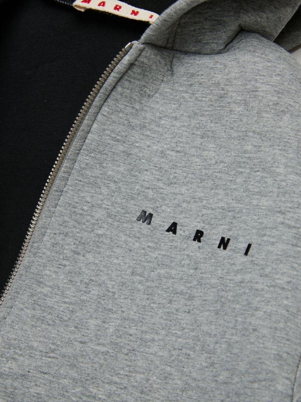 Felpa con cappuccio M01625M00VC 0M923 MARNI KIDS