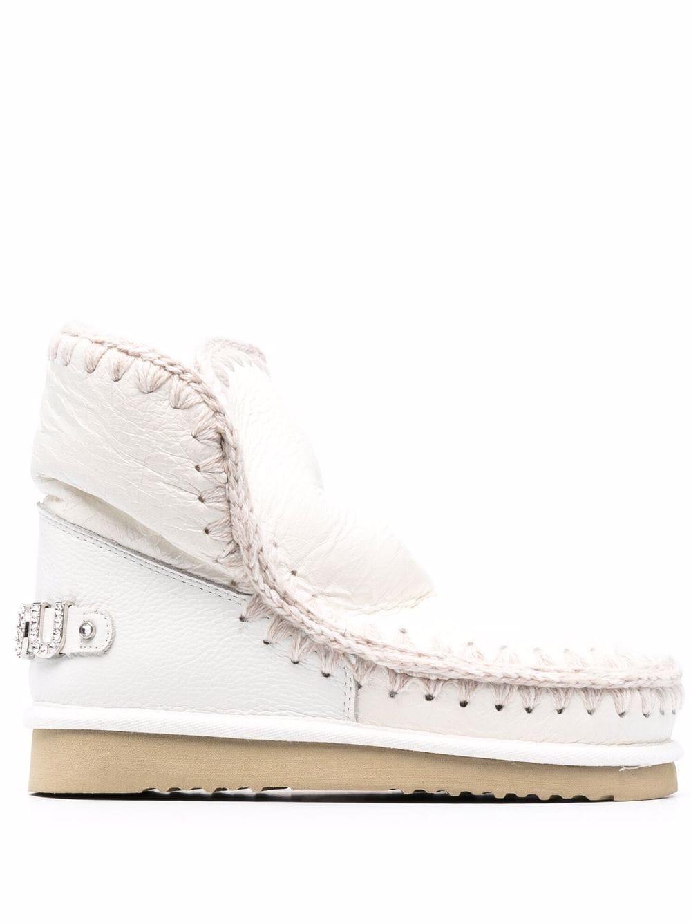 Stivale Eskimo 18 logo stass bianco MUFW101036C WXWHI MOU