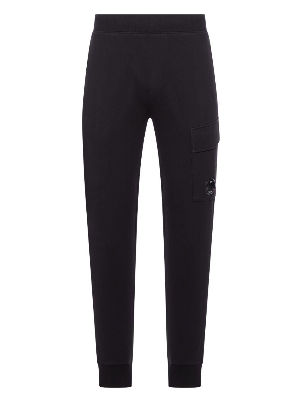 Pantaloni Sportivi in Cotone con Dettaglio Lens RCCMSP717A005086W 999 CP COMPANY