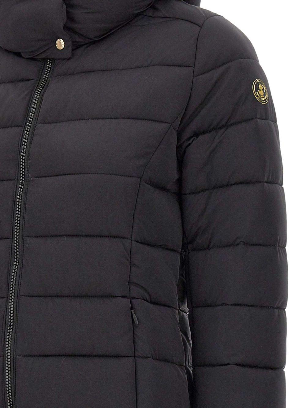 Cappotto imbottito con cappuccio D42445WEDEL21 10000 SAVE THE DUCK
