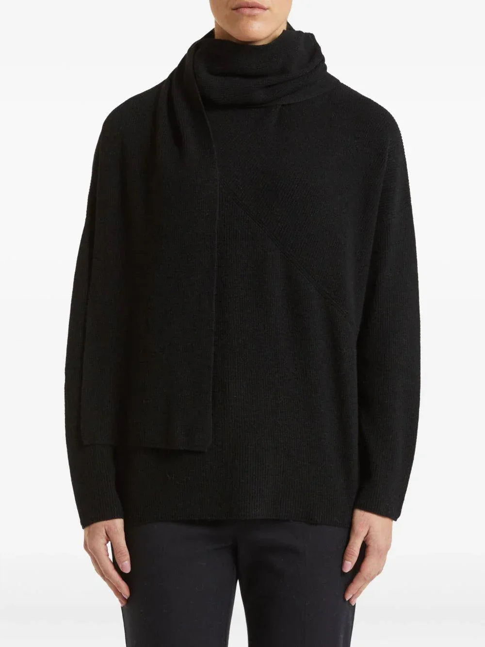 Maglia Vadet nera - Preludio Moda