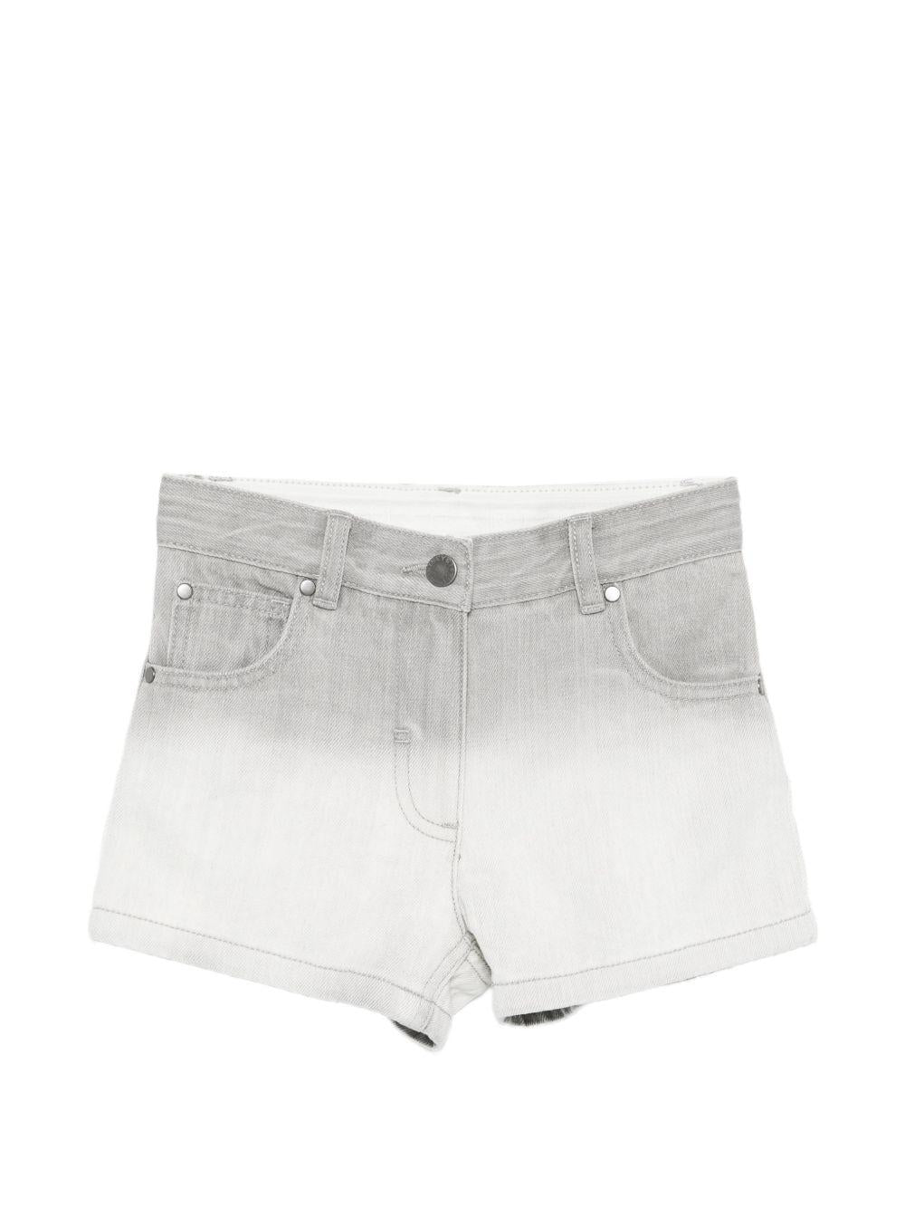 Shorts in denim con orlo ripiegato TY6C99Z3543 909 STELLA MCCARTNEY KIDS
