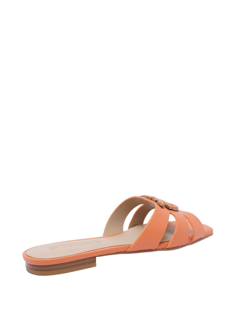 Ciabatta marli 09 arancione fard SD0313P003 Q74 PINKO