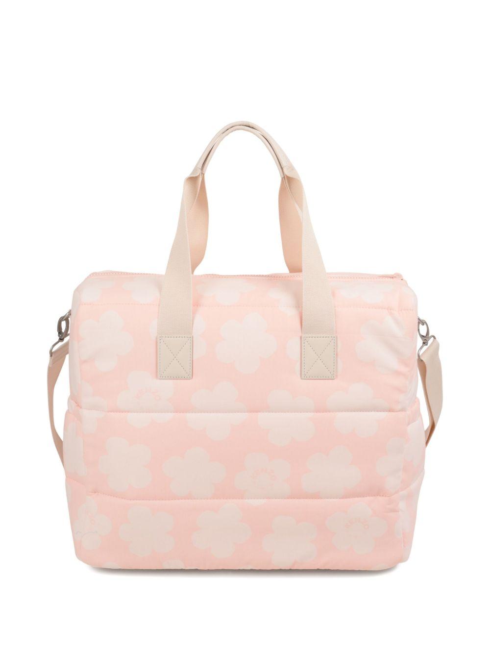 Borsa Fasciatoio con Stampa Boke Flower K61210 46T KENZO KIDS
