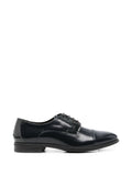 nero Scarpa Nera Spazzolata C/fori