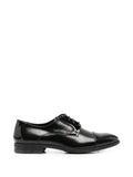 nero Scarpa Nera Spazzolata C/fori