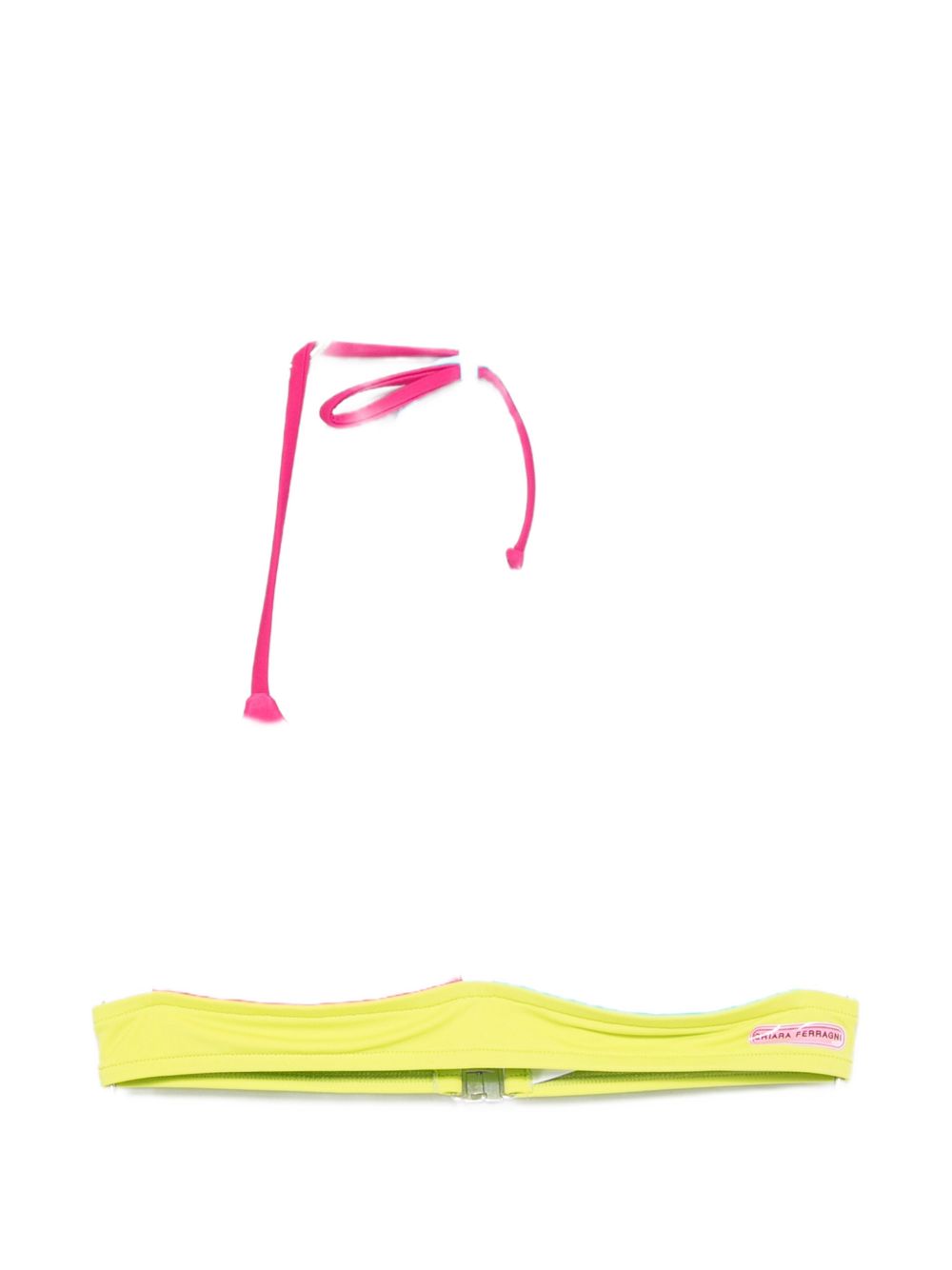 1210 Bikini Triangolo Azz Rosa Verde A5708 5211 1210 CHIARA FERRAGNI 