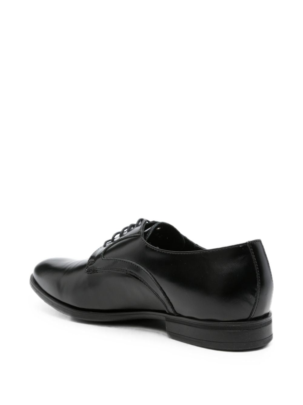 black Scarpa Nera Spazzolata Operata 46Z9550 SPAZZOLATO NERO CARLO PIGNATELLI 