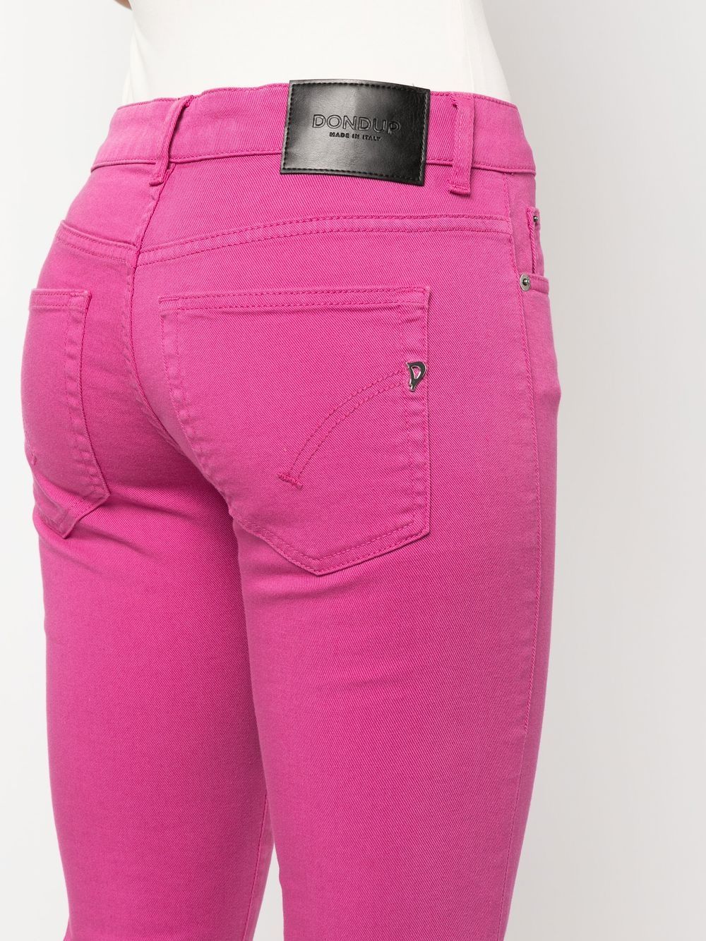 Pantalone denim fucsia slim fit DP618BS0030DPTDD 514 DONDUP 