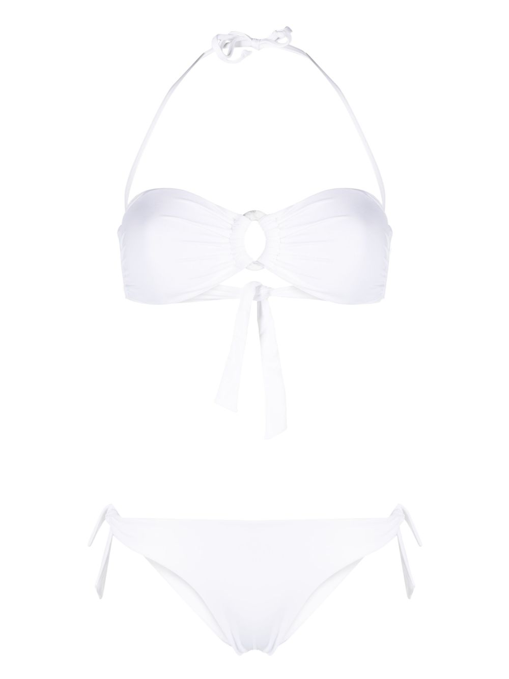 Costume bianco fascia FR49M0CS09M0 BIANCO FISICO 