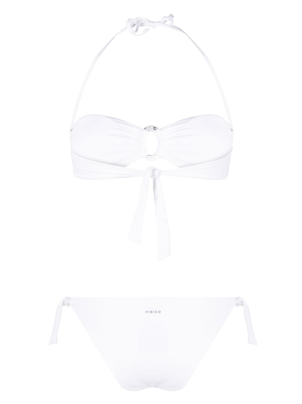 Costume bianco fascia FR49M0CS09M0 BIANCO FISICO 