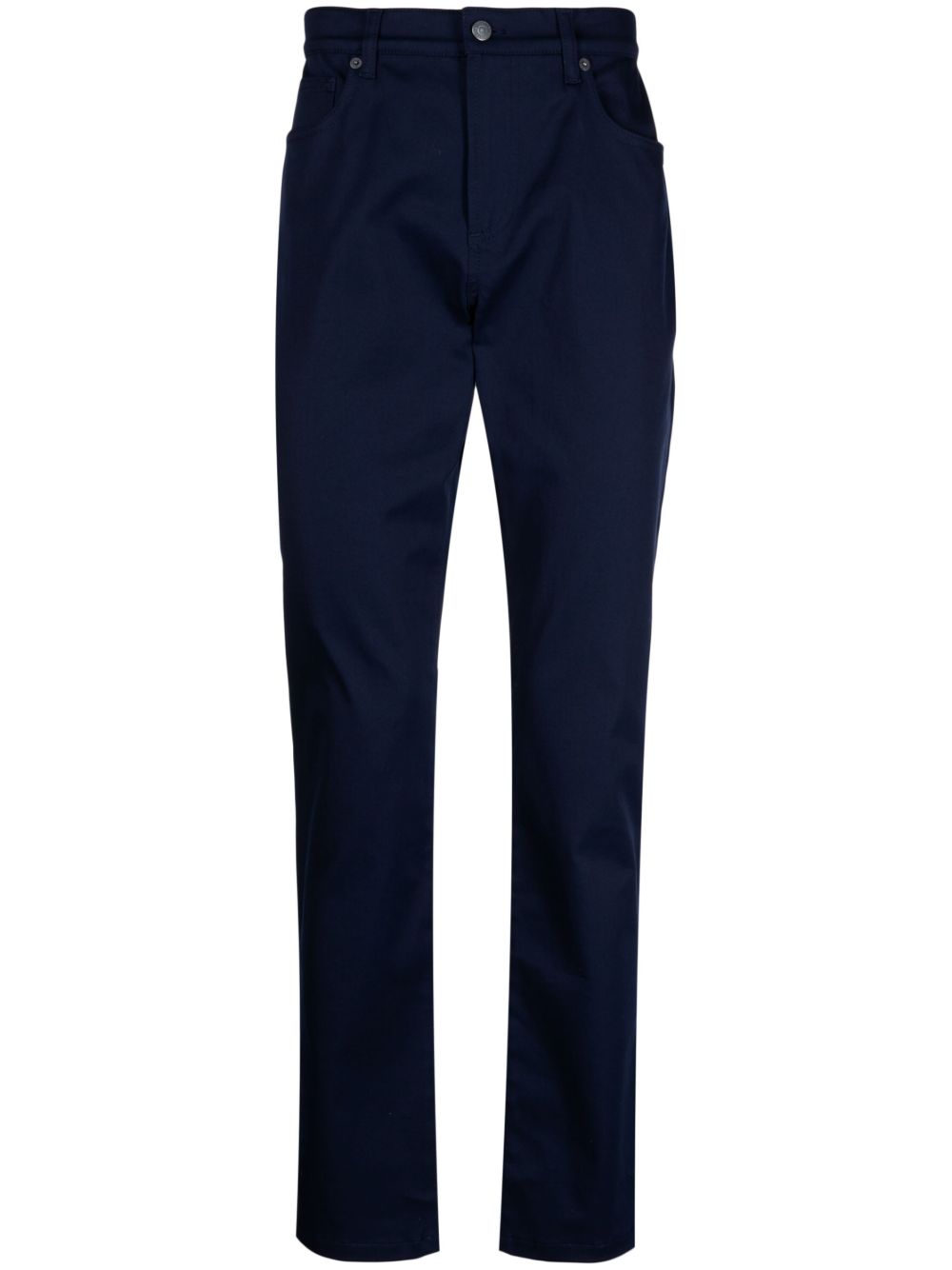Pantalone blu etichetta logo sul retro A03302021 BLU MOSCHINO COUT 