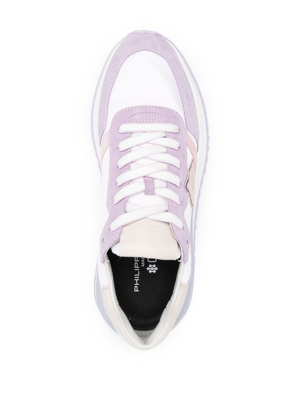 Sneakers Tropez 2.1 bianche/lilla TYLD WP06 TROPEZ BIANCA PHILIPPE MODEL 