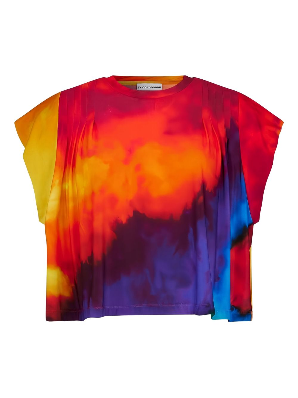 T-shirt multicolor sfumata 23PJTEC109CU0007 V963 RABANNE 