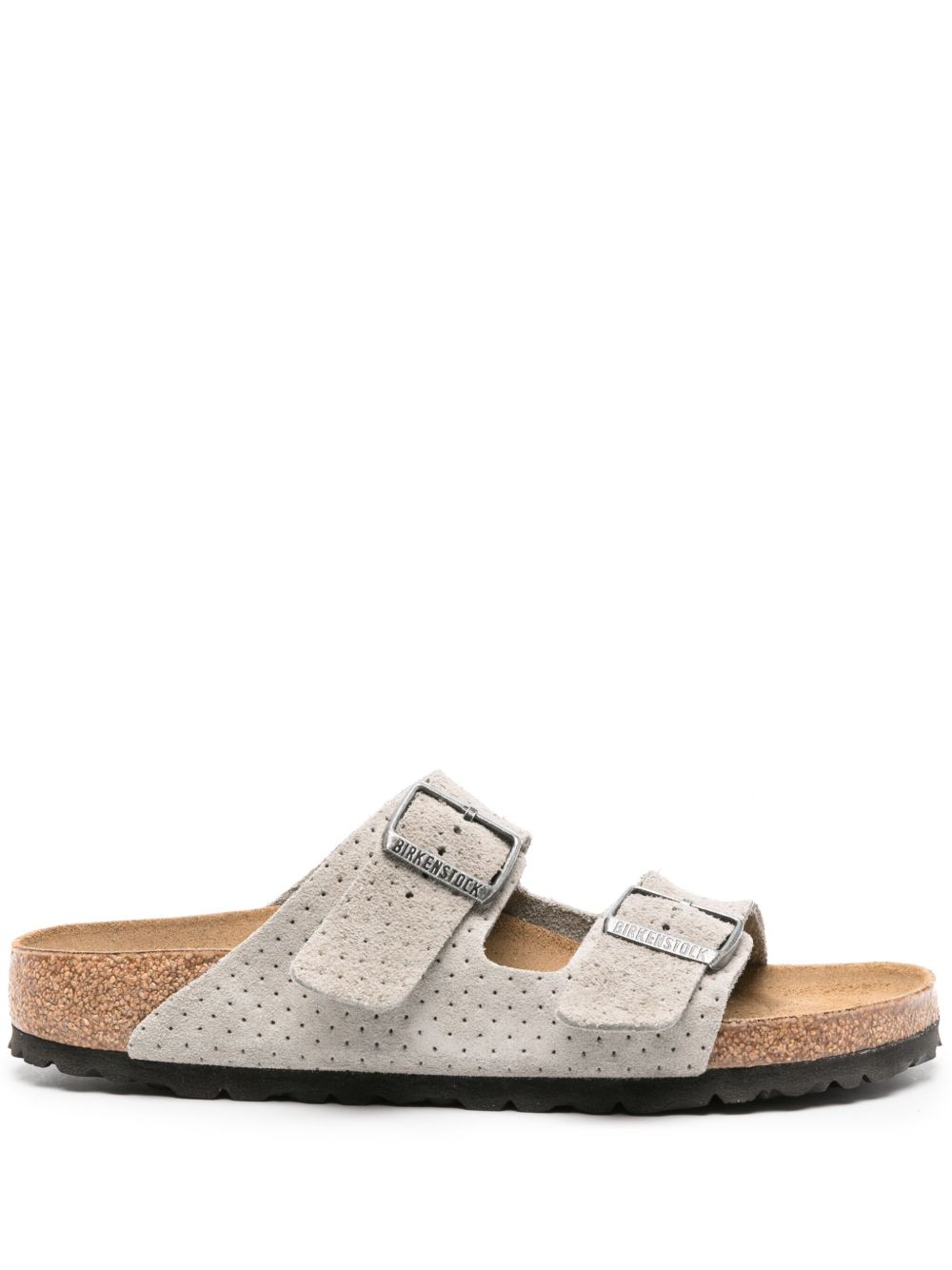 Sandalo Arizona grigio pelle scamosciata 1027019 STONECOIN BIRKENSTOCK 
