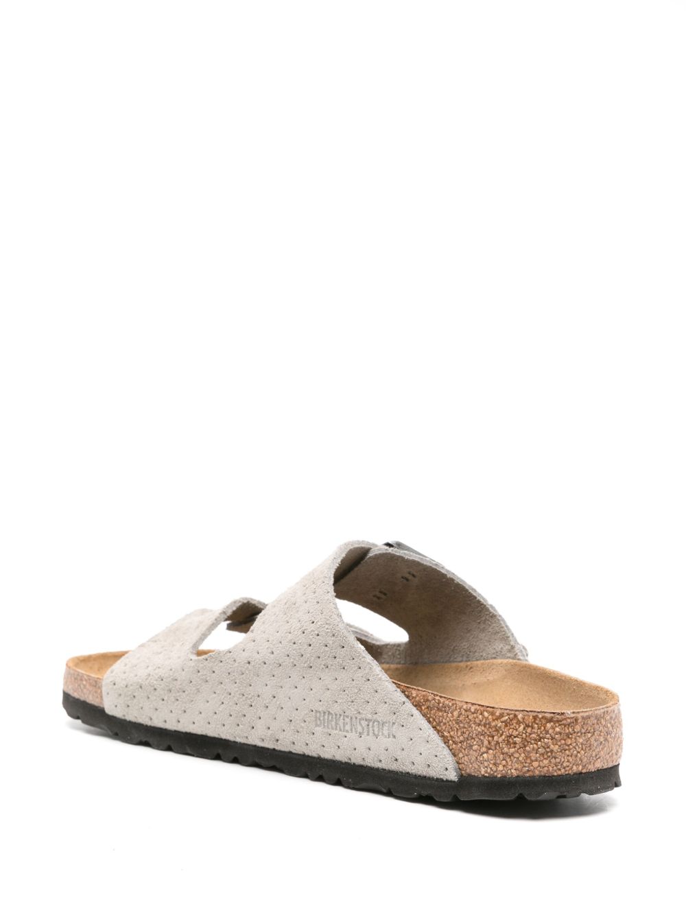 Sandalo Arizona grigio pelle scamosciata 1027019 STONECOIN BIRKENSTOCK 