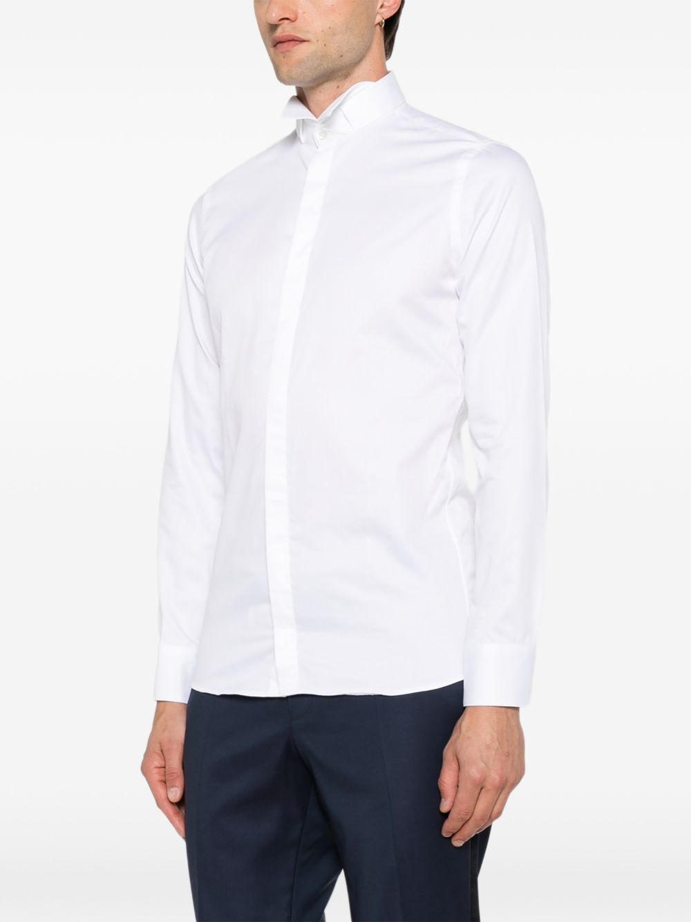 Camicia bianca B4RAY05U0CP134 20 CARLO PIGNATELLI 