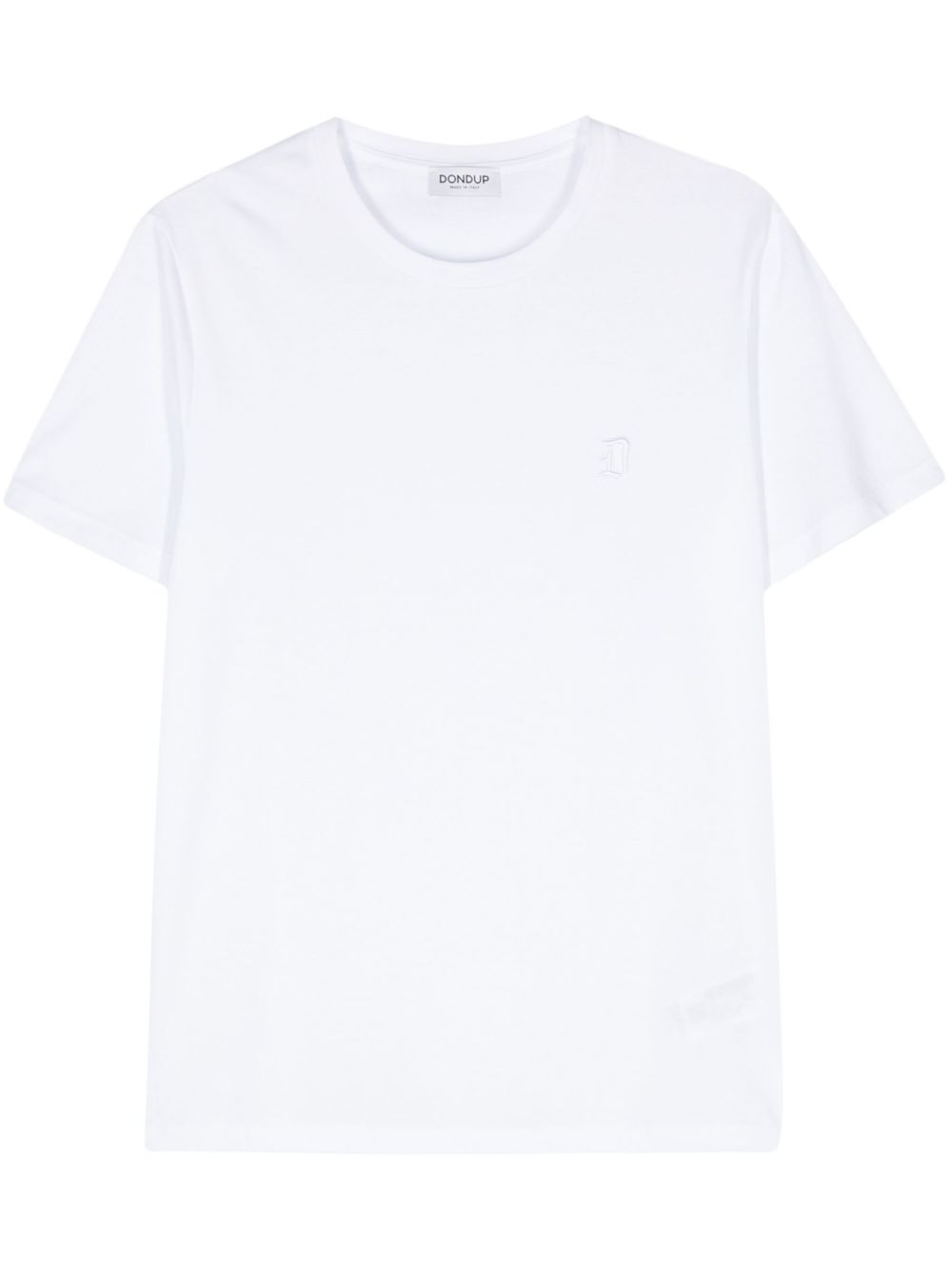 T-shirt bianca mini ricamo US198JF0271UFS6DU 000 DONDUP 