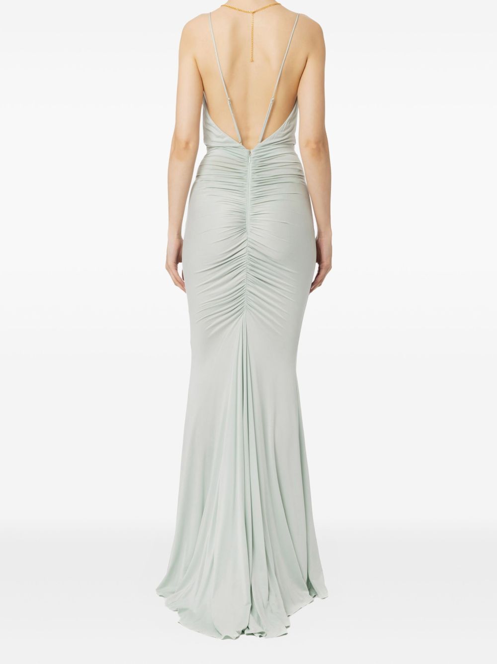 ABITO ACQUA CON ARRICCIATURA AB62842E2 BV9 ELISABETTA FRANCHI 