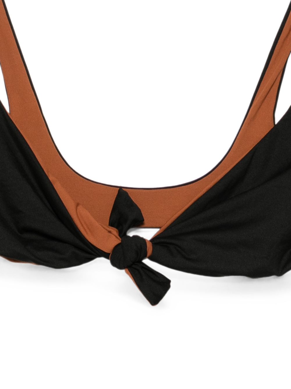 Bikini reversibile brassiere nero/tabacco CR21MBCS02MB F0940 FISICO 