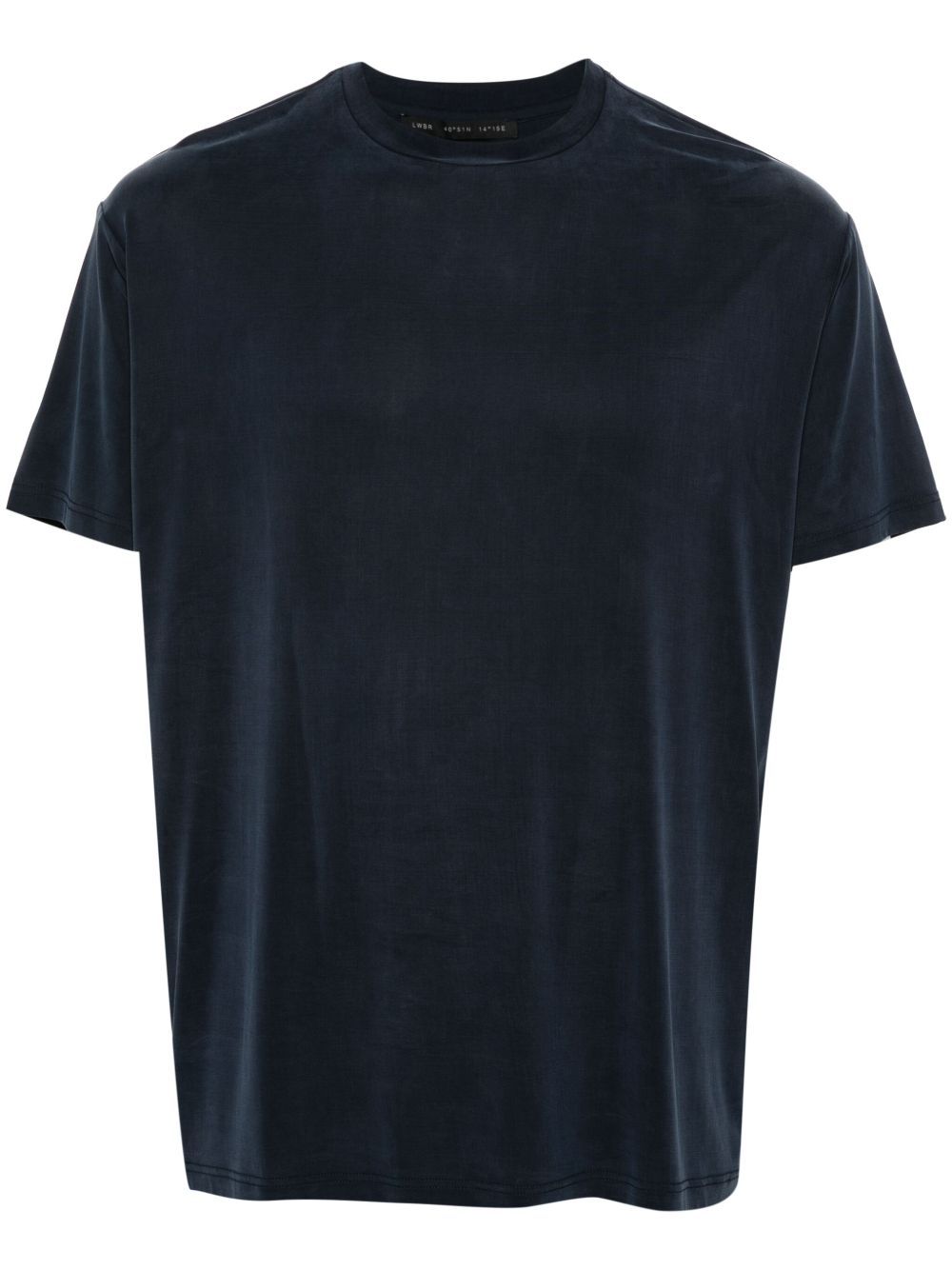 T-shirt blu oversize L1TSS246516 E044 LOW BRAND 