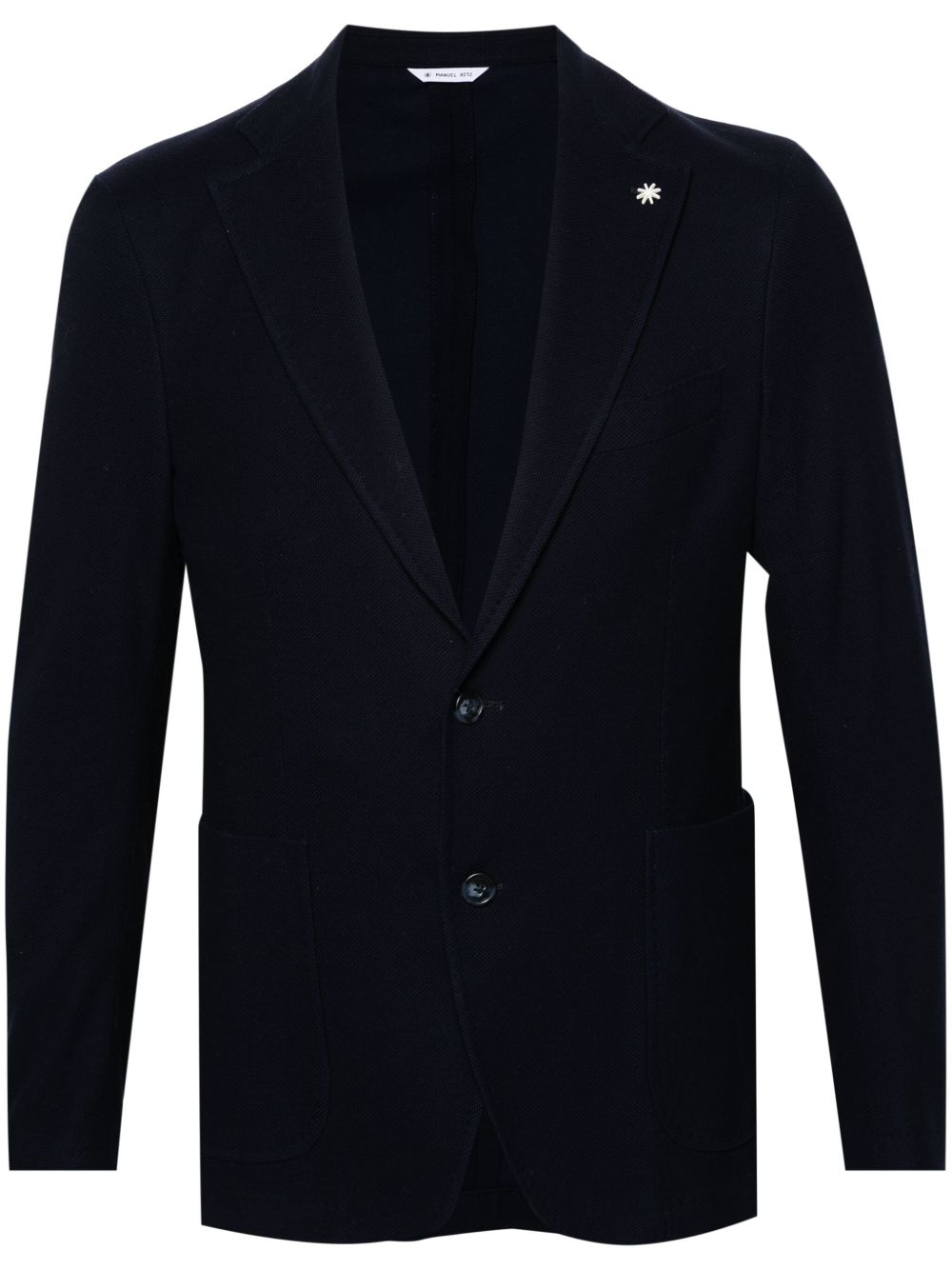 Giacca blu monopetto 3632G2728M243301 89 MANUEL RITZ 