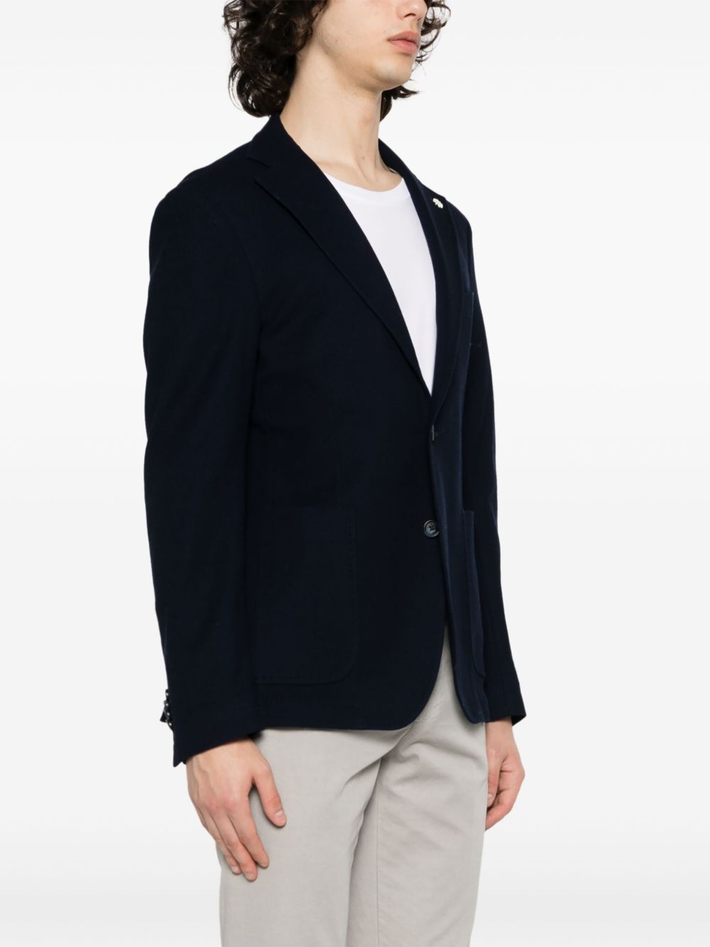 Giacca blu monopetto 3632G2728M243301 89 MANUEL RITZ 