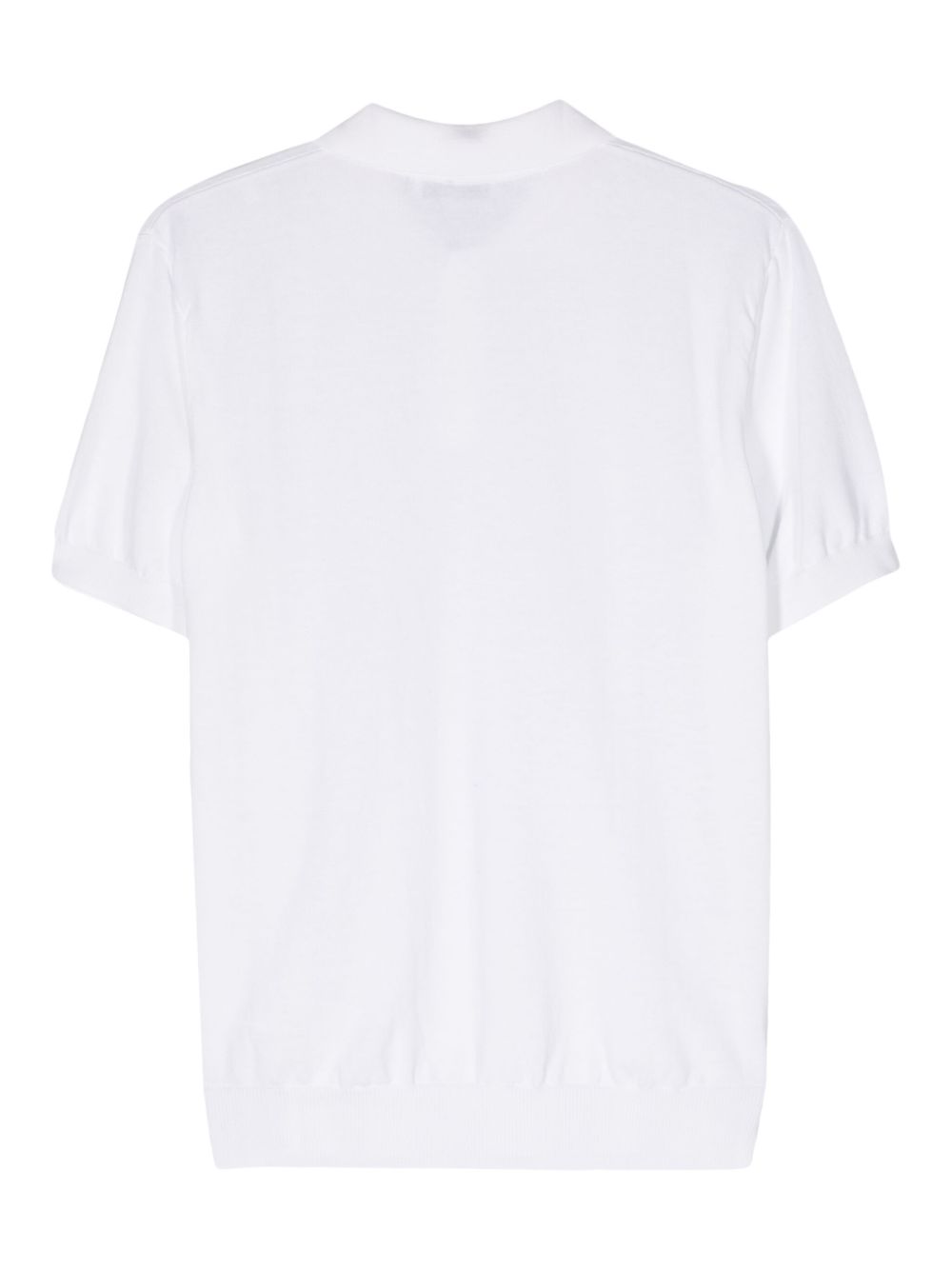 T-shirt  bianca in maglia 3632M507243443 02 MANUEL RITZ 
